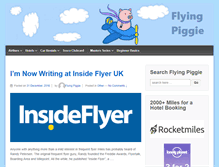 Tablet Screenshot of flyingpiggie.com